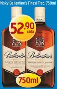 Supermercados Guanabara Whisky ballantine's finest trad oferta