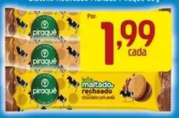 Supermercados Guanabara Biscoito recheado maltado com aveia oferta