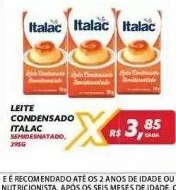 Leite condensado italac
