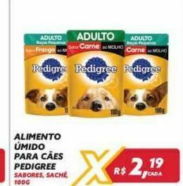 Ração para cães pedigree