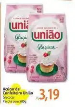 União - açúcar de confeiteiro
