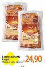 Atacadão Alegra - bacon em manta oferta