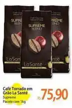 Atacadão La santé - café torrado em grão oferta