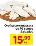 Carrefour Orelha com máscara ou pé suínos oferta