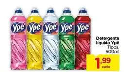 Carrefour Ypê - detergente líquido oferta