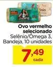Carrefour Ovo vermelho selecionado oferta