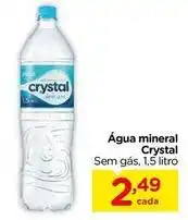 Carrefour Crystal - água mineral sem gas oferta