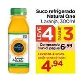 Carrefour Natural one - suco refrigerado oferta