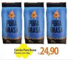 Atacadão Brasa - carvão pura oferta