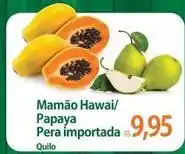 Atacadão Mamão hawai/ papaya pera importada oferta