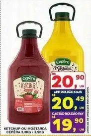 Roldão Cepêra - ketchup ou mostarda oferta