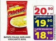 Roldão Crocante - batata palha oferta