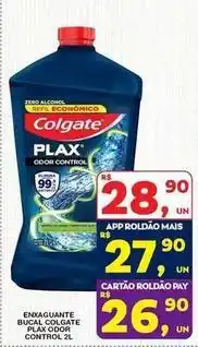 Roldão Colgate - enxaguante bucal, pica odor control oferta