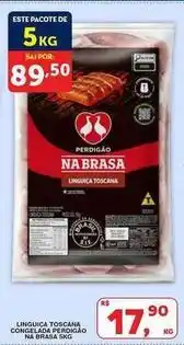 Roldão Perdigão - linguica toscana congelada oferta