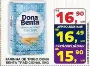 Roldão Dona benta - farinha de trigo oferta