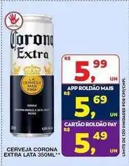 Roldão Corona - cerveja extra oferta