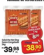 Fort Atacadista Seara - salsicha hot dog oferta