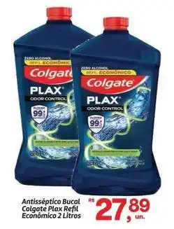 Fort Atacadista Colgate - antisséptico bucal plax refl oferta