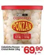 Ponzan - cebolinha conzan cristal