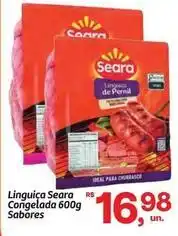 Fort Atacadista Sabores - linguiça seara congelada oferta