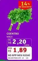Assaí Atacadista De - coentro oferta