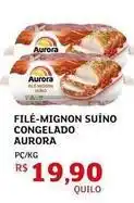 Assaí Atacadista Aurora - filé-mignon suíno congelado oferta
