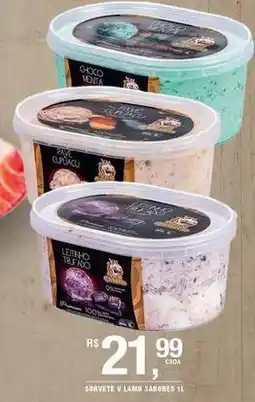 DB Supermercados Sabores - sorvete v lamb oferta