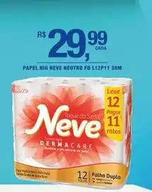 DB Supermercados Neve - papel hig neutro fd l12p11 oferta