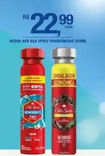 DB Supermercados Old spice - desod aer oferta