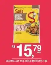 DB Supermercados Sadia - coxinha asa fgo oferta