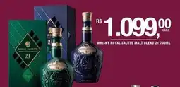 DB Supermercados Royal - whisky salute malt blend 21 oferta