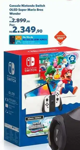 Nintendo - console switch oled super mario bros wonder