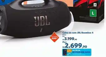 Jbl - calza de som boombox 4