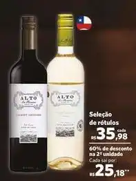 Sam's Club De - selecao de rótulos oferta