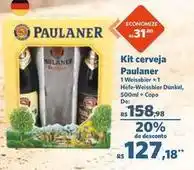 Sam's Club Paulaner - kit cerveja oferta