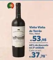 Sam's Club De - vinho vinha do torrão oferta