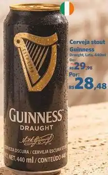 Sam's Club Guinness - cerveja stout oferta
