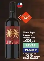 Sam's Club Reserva - vinho oferta