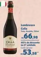 Sam's Club Cella - lambrusco oferta