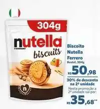Sam's Club Ferrero - biscoito nutella oferta