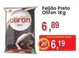 Federzoni Supermercados Feijão Preto Oliron oferta