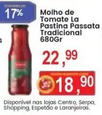 Federzoni Supermercados Molho de Tomate La Pastina Passata Tradicional oferta