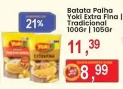 Federzoni Supermercados Batata Palha Yoki Extra Fina | Tradicional oferta