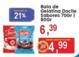 Federzoni Supermercados Bala de Gelatina Docile oferta