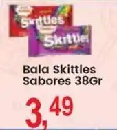 Federzoni Supermercados Bala skittles sabores oferta