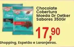 Federzoni Supermercados Chocolate cobertura moeda dr oetker sabores oferta