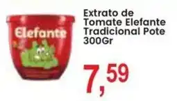 Federzoni Supermercados Extrato de Tomate Elefante Tradicional Pote oferta