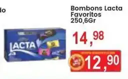 Federzoni Supermercados Bombons lacta favoritos oferta