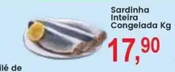 Federzoni Supermercados Sardinha Inteira Congelada Kg oferta