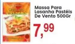 Federzoni Supermercados Massa para lasanha pastéis de vento oferta